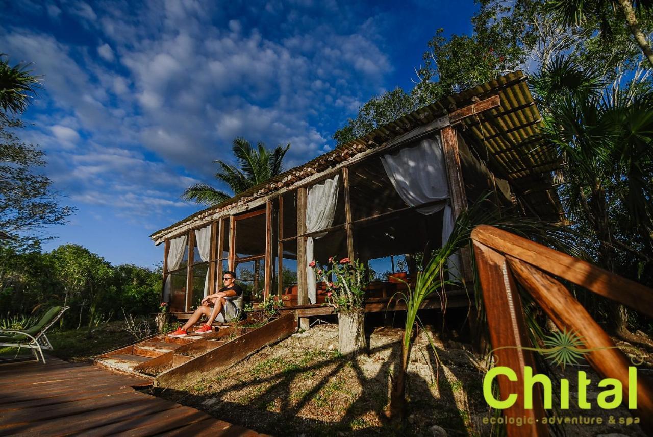 Hotel El Chital Raudales Exteriör bild