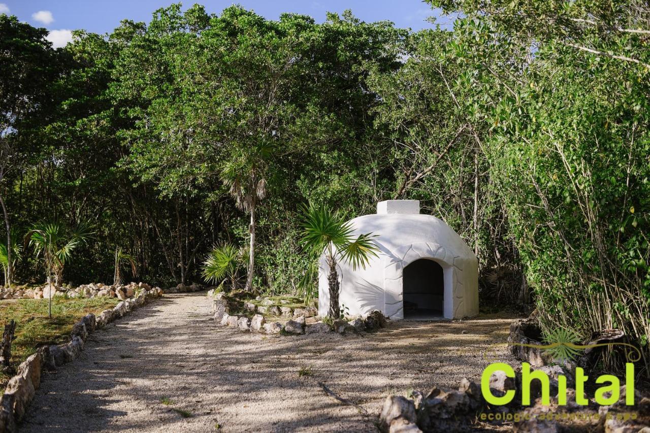 Hotel El Chital Raudales Exteriör bild
